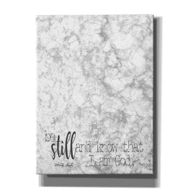 'Be Still' by Cindy Jacobs, Canvas Wall Art