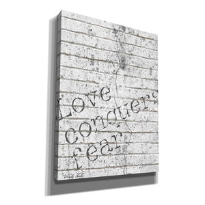 'Love Conquers Fear' by Cindy Jacobs, Canvas Wall Art