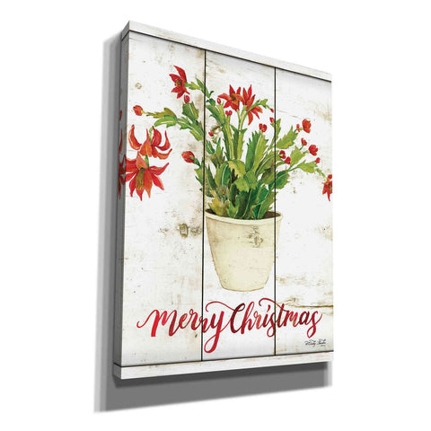 Image of 'Merry Christmas Cactus' by Cindy Jacobs, Canvas Wall Art