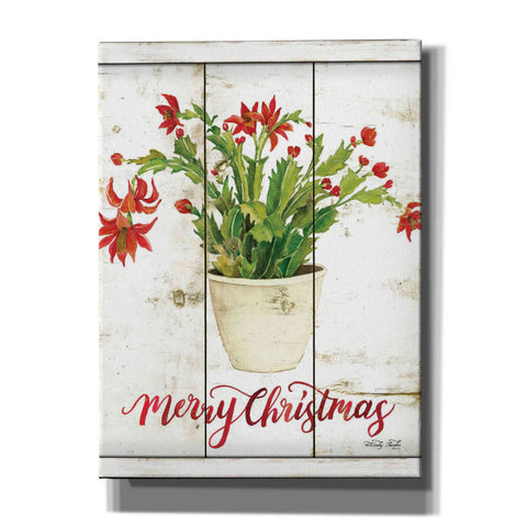 Image of 'Merry Christmas Cactus' by Cindy Jacobs, Canvas Wall Art