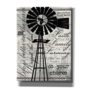 'Do Your Chores Windmill' by Cindy Jacobs, Canvas Wall Art