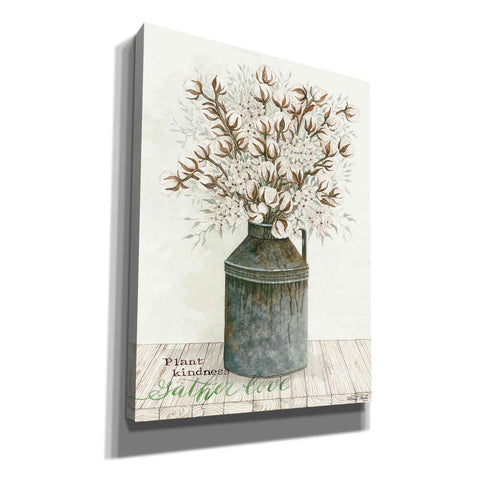 Image of 'Gather Love Cotton Bouquet' by Cindy Jacobs, Canvas Wall Art