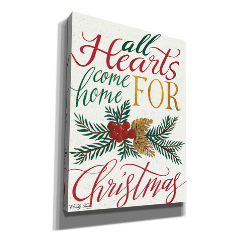 Image of 'All Hearts Come Home For Christmas' by Cindy Jacobs, Canvas Wall Art