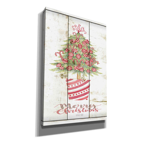 Image of 'Candy Cane Christmas Tree' by Cindy Jacobs, Canvas Wall Art