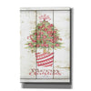 'Candy Cane Christmas Tree' by Cindy Jacobs, Canvas Wall Art