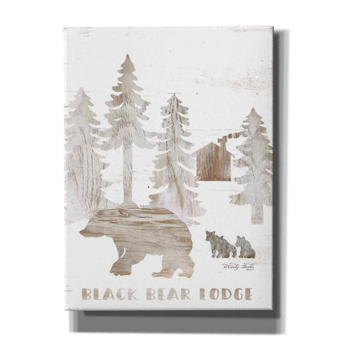 Image of 'Black Bear Lodge' by Cindy Jacobs, Canvas Wall Art