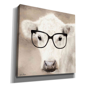 'See Clearly Cow' by Lori Deiter, Canvas Wall Art