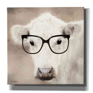 'See Clearly Cow' by Lori Deiter, Canvas Wall Art