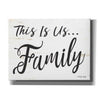 'This is usâ€¦Family' by Cindy Jacobs, Canvas Wall Art