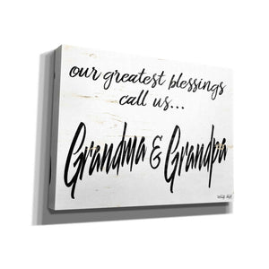 'Grandma & Grandpa' by Cindy Jacobs, Canvas Wall Art
