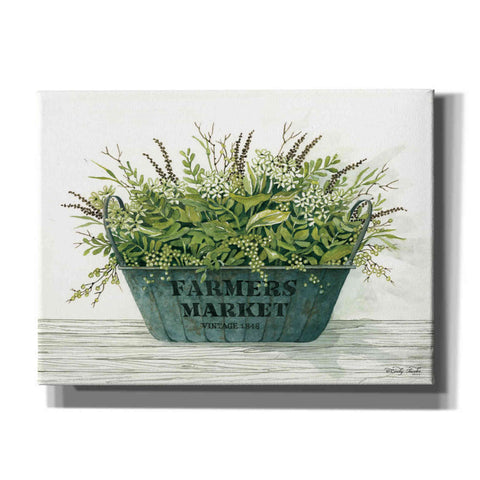 Image of 'Farmer's Market Vintage 1848' by Cindy Jacobs, Canvas Wall Art