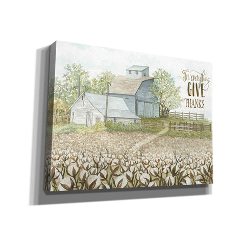 Image of 'In Everything Give Thanks Farmhouse' by Cindy Jacobs, Canvas Wall Art