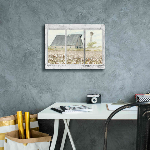 Image of 'Farmland View' by Cindy Jacobs, Canvas Wall Art,16 x 12