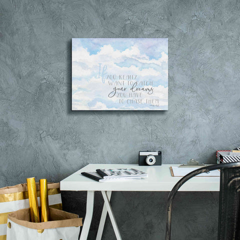 Image of 'Chase Your Dreams' by Cindy Jacobs, Canvas Wall Art,16 x 12
