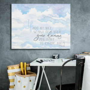 'Chase Your Dreams' by Cindy Jacobs, Canvas Wall Art,34 x 26