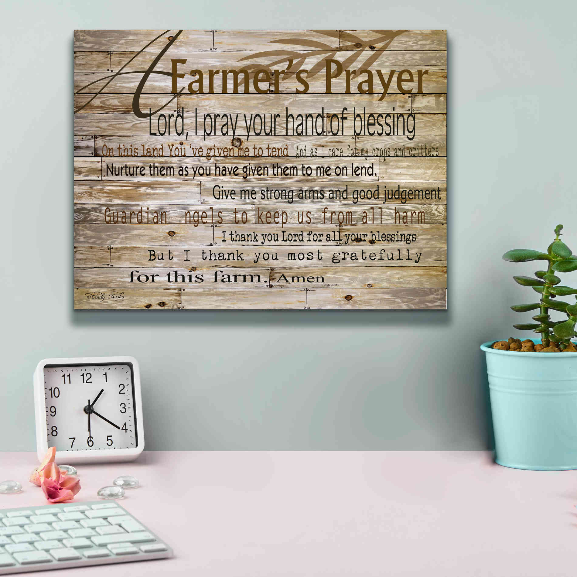 'Ocean Ave.' by Cindy Jacobs, Canvas Wall Art,16 x 12