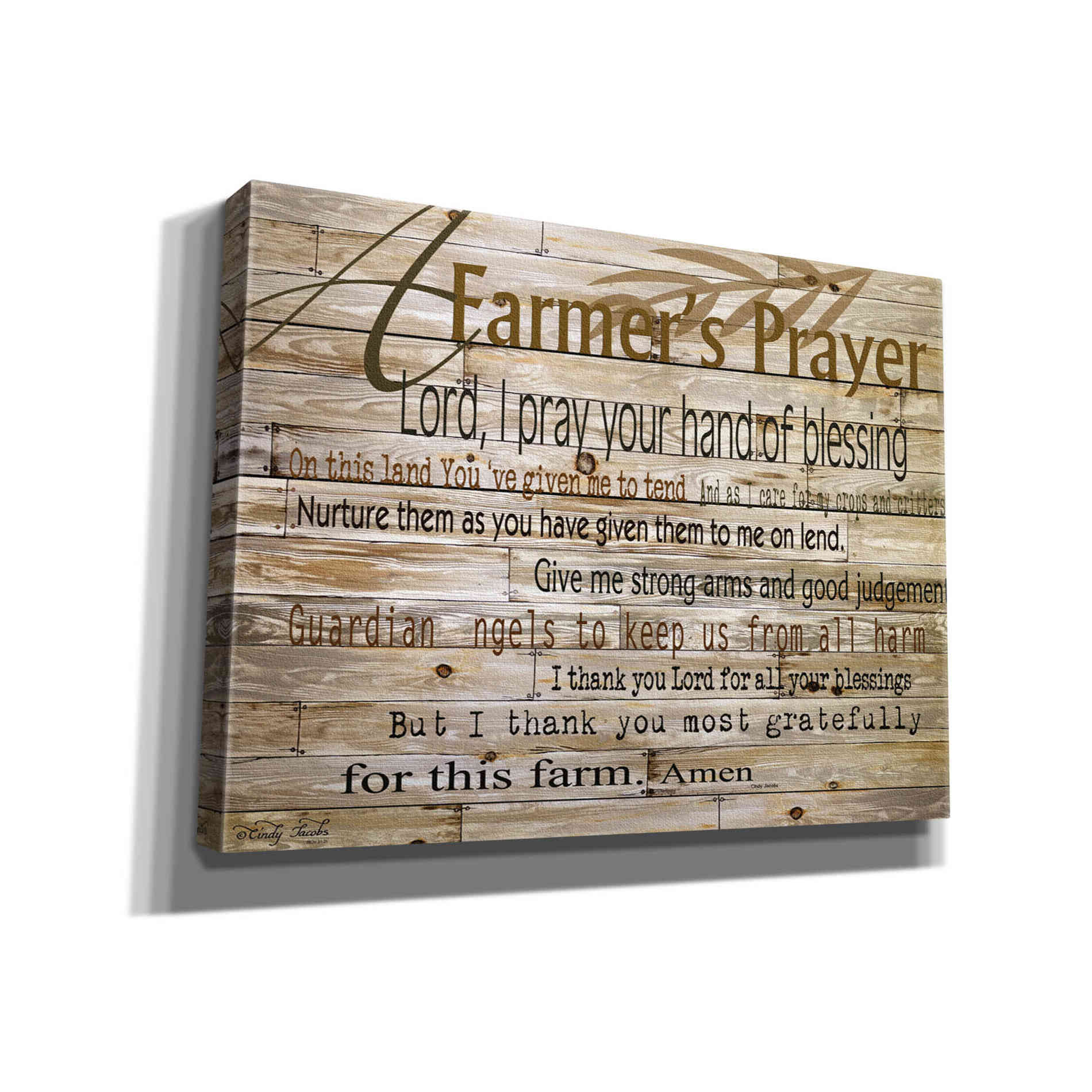 'Ocean Ave.' by Cindy Jacobs, Canvas Wall Art