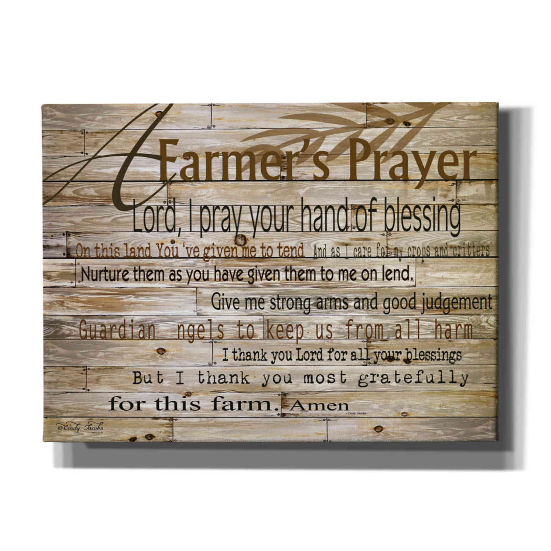 'Ocean Ave.' by Cindy Jacobs, Canvas Wall Art