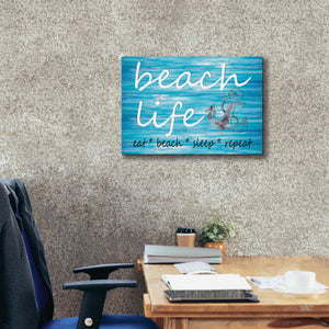 'Beach Life' by Cindy Jacobs, Canvas Wall Art,26 x 18