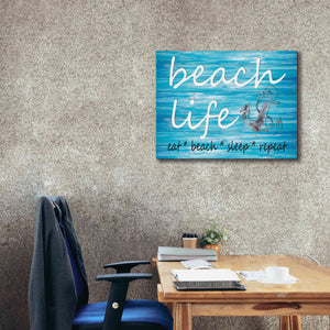 'Beach Life' by Cindy Jacobs, Canvas Wall Art,34 x 26