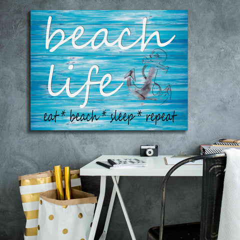 Image of 'Beach Life' by Cindy Jacobs, Canvas Wall Art,34 x 26