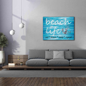 'Beach Life' by Cindy Jacobs, Canvas Wall Art,54 x 40