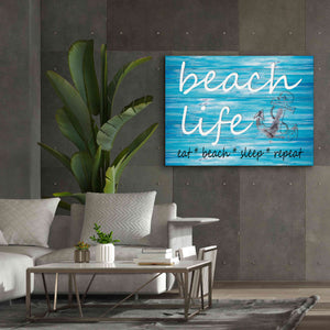 'Beach Life' by Cindy Jacobs, Canvas Wall Art,54 x 40