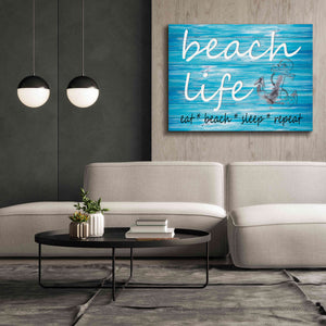 'Beach Life' by Cindy Jacobs, Canvas Wall Art,54 x 40