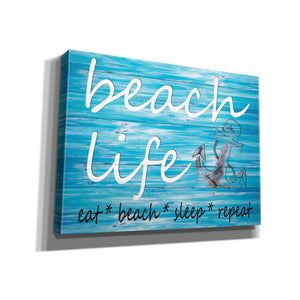 'Beach Life' by Cindy Jacobs, Canvas Wall Art