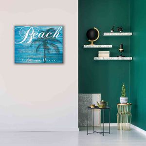 'Beach - Take Me There' by Cindy Jacobs, Canvas Wall Art,34 x 26