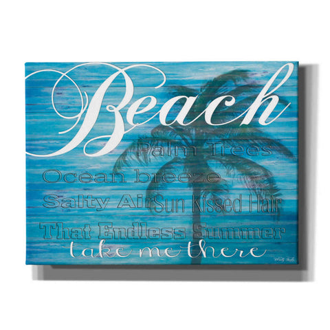 Image of 'Beach - Take Me There' by Cindy Jacobs, Canvas Wall Art