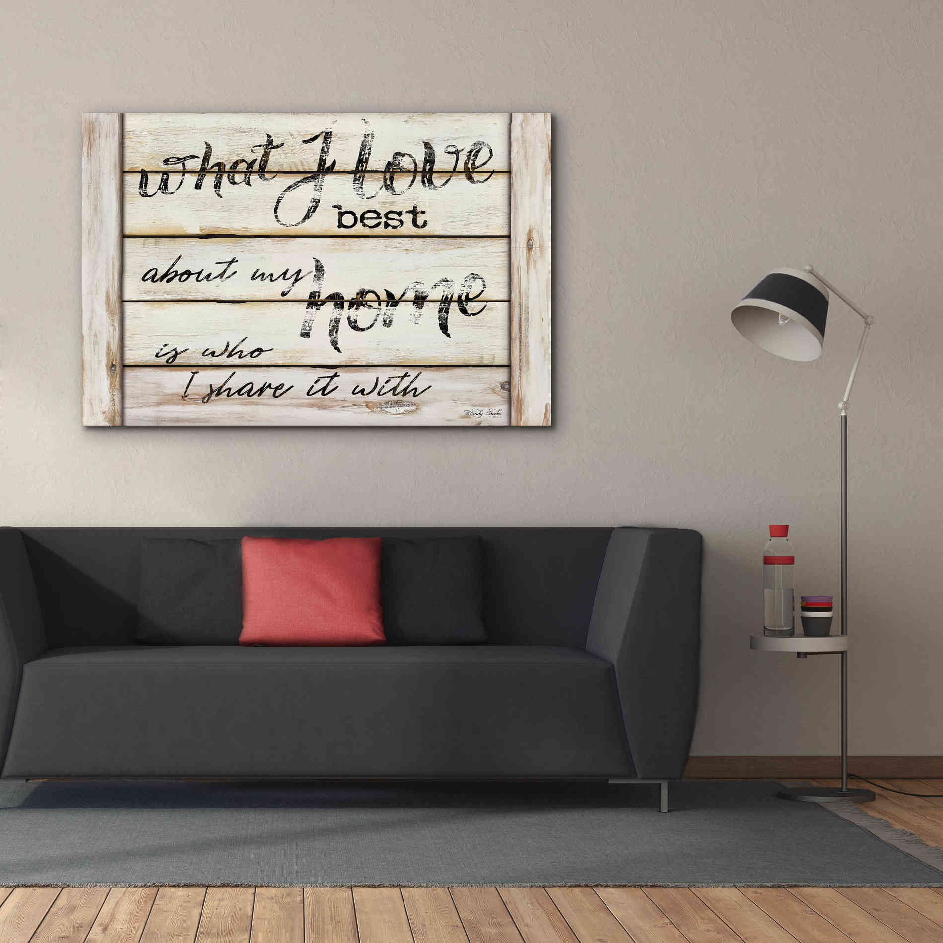 'What I Love Best' by Cindy Jacobs, Canvas Wall Art,60 x 40