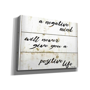 'Positive Life' by Cindy Jacobs, Canvas Wall Art