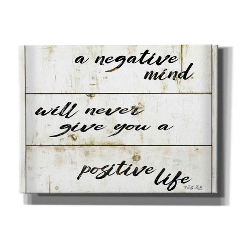 Image of 'Positive Life' by Cindy Jacobs, Canvas Wall Art