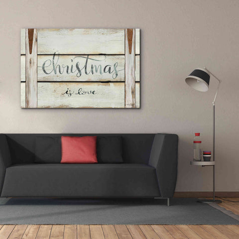 Image of 'Christmas is Love' by Cindy Jacobs, Canvas Wall Art,60 x 40