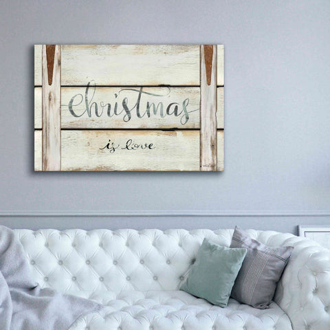 Image of 'Christmas is Love' by Cindy Jacobs, Canvas Wall Art,60 x 40