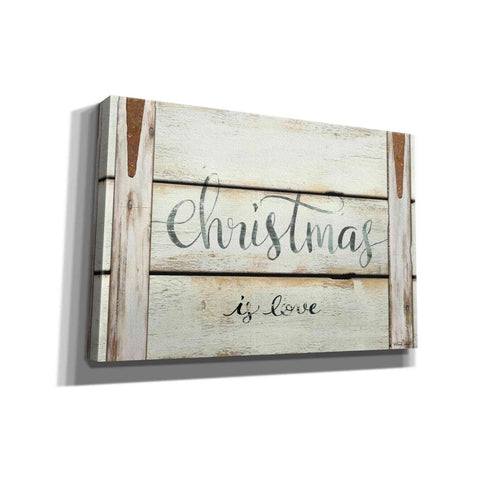 Image of 'Christmas is Love' by Cindy Jacobs, Canvas Wall Art