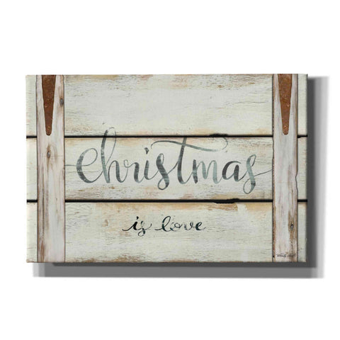 Image of 'Christmas is Love' by Cindy Jacobs, Canvas Wall Art