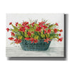 'Seasons Greetings Pot' by Cindy Jacobs, Canvas Wall Art