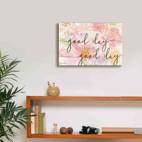 Image of 'Floral Good Day' by Cindy Jacobs, Canvas Wall Art,18 x 12