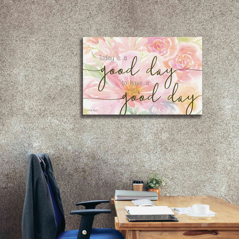 Image of 'Floral Good Day' by Cindy Jacobs, Canvas Wall Art,40 x 26
