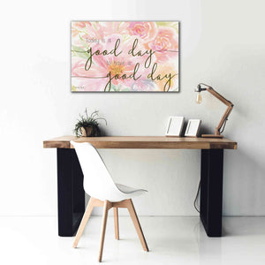 'Floral Good Day' by Cindy Jacobs, Canvas Wall Art,40 x 26