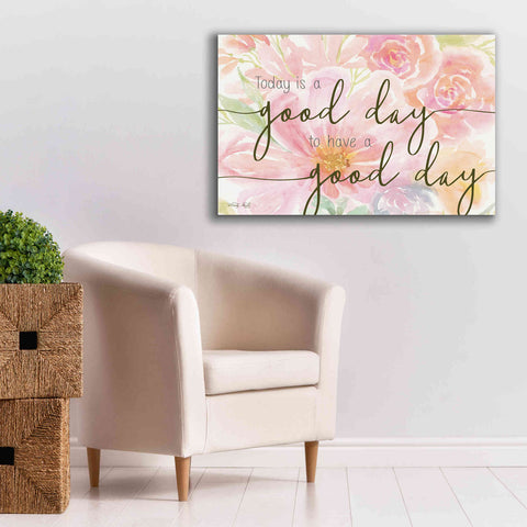 Image of 'Floral Good Day' by Cindy Jacobs, Canvas Wall Art,40 x 26