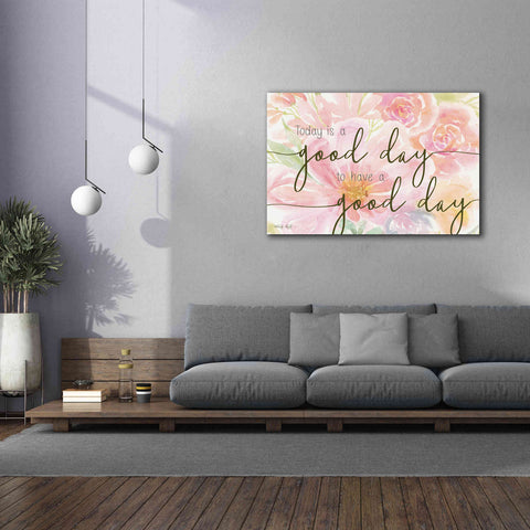 Image of 'Floral Good Day' by Cindy Jacobs, Canvas Wall Art,60 x 40