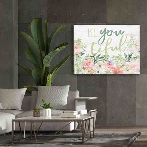 Image of 'Floral Be You Tiful' by Cindy Jacobs, Canvas Wall Art,54 x 40