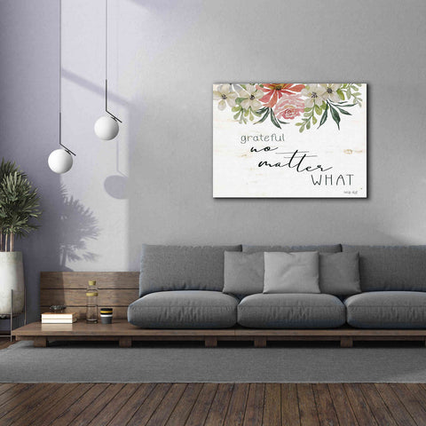 Image of 'Grateful No Matter What' by Cindy Jacobs, Canvas Wall Art,54 x 40