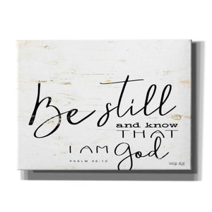 'Be Still and Know That I Am God' by Cindy Jacobs, Canvas Wall Art