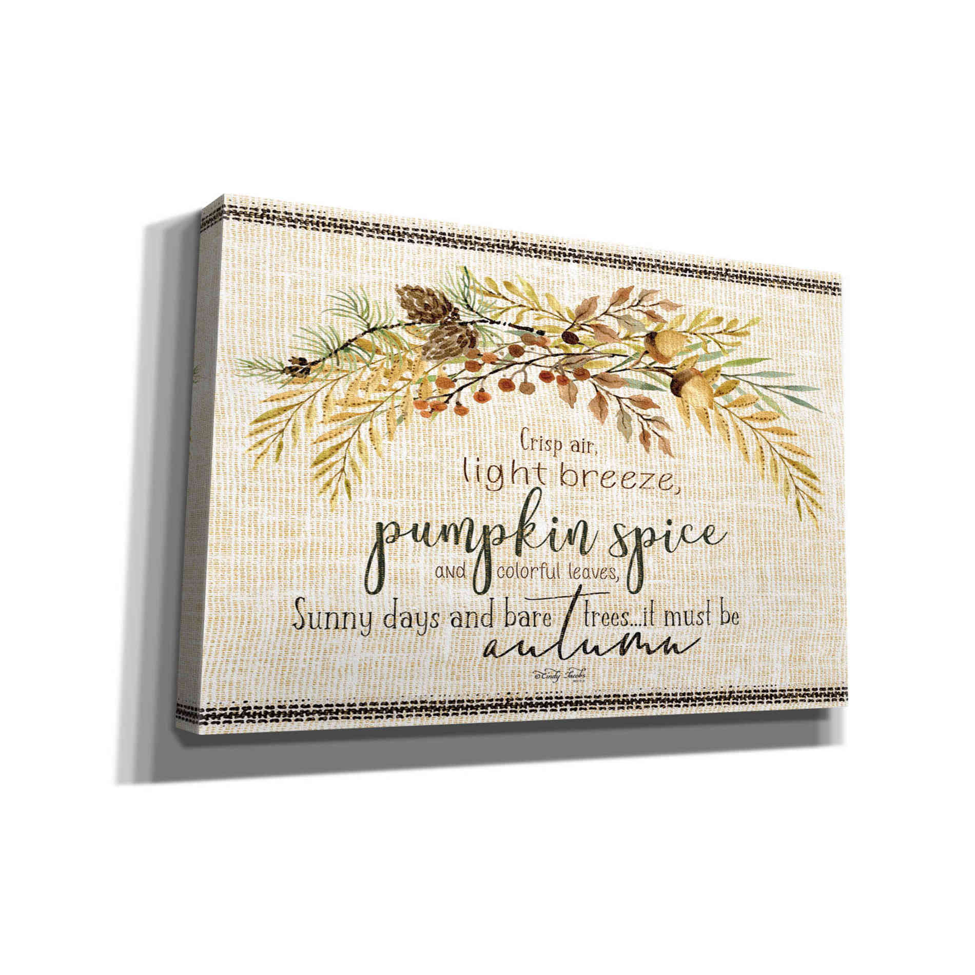 'It Must be Autumn' by Cindy Jacobs, Canvas Wall Art