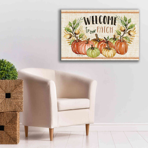 Image of 'Welcome to Our Patch' by Cindy Jacobs, Canvas Wall Art,40 x 26