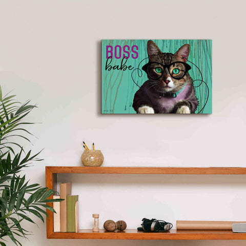Image of 'Boss Babe' by Cindy Jacobs, Canvas Wall Art,18 x 12